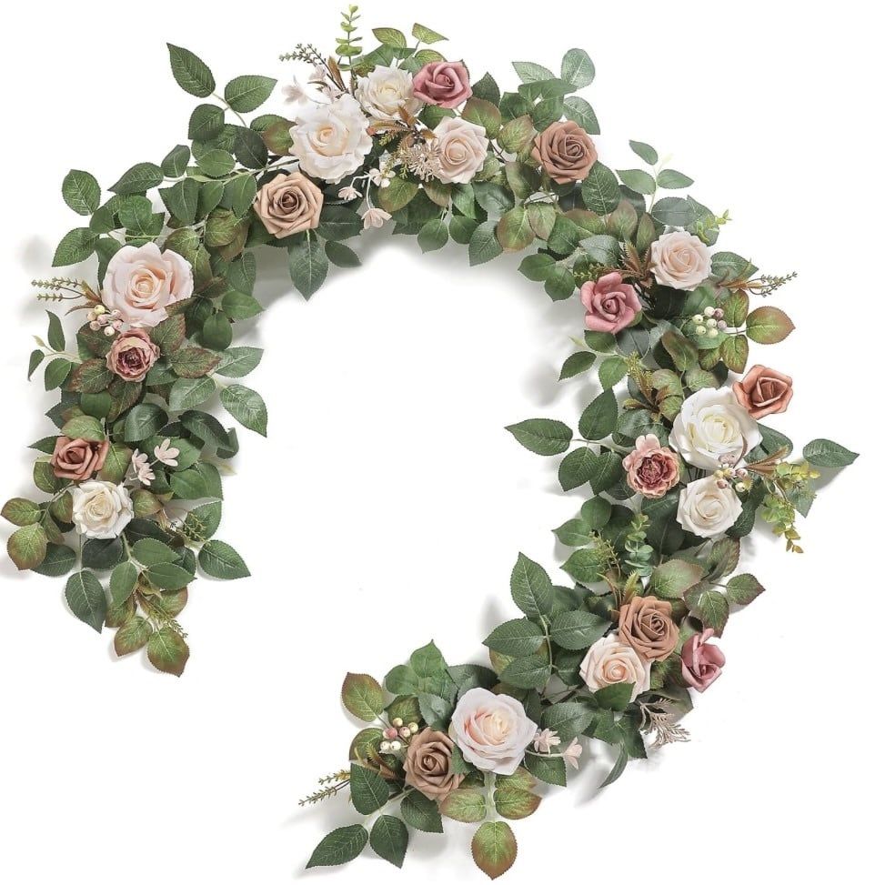 6 FT Artificial Rose Flower