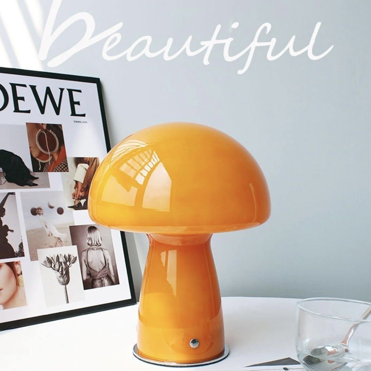 Touch Sensitive Mushroom Lamp