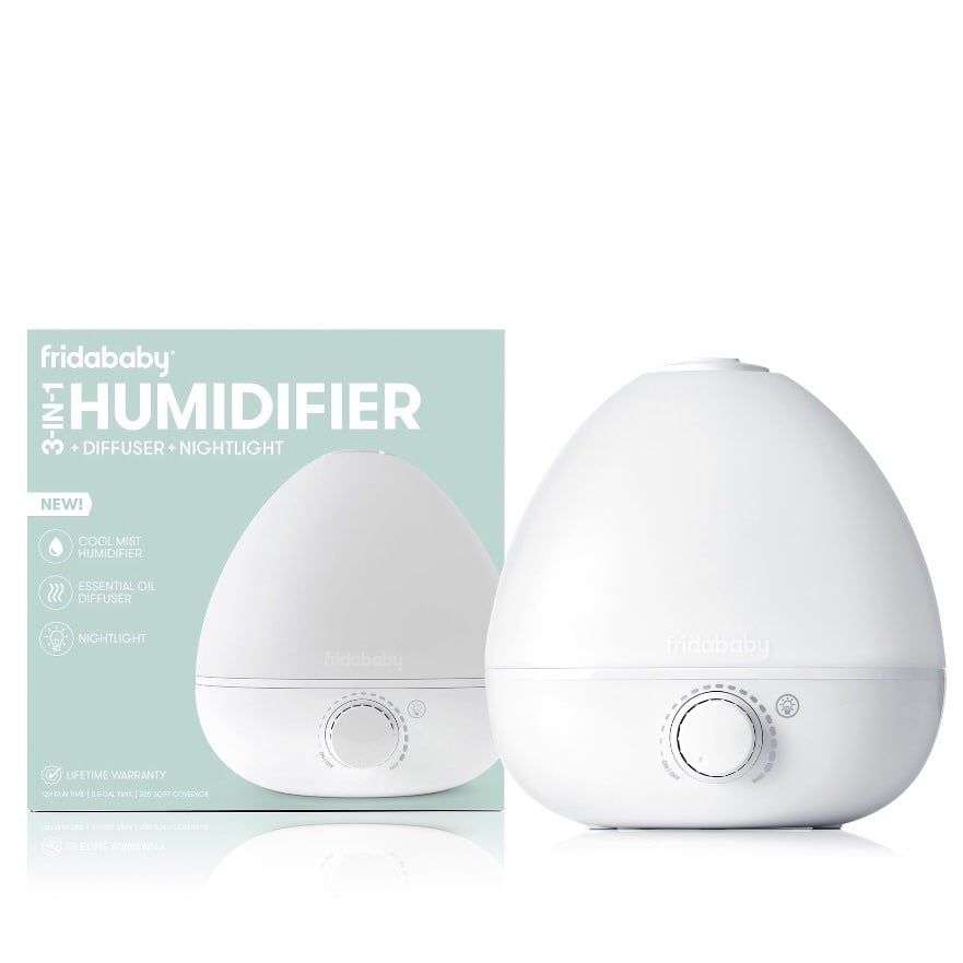 Fridababy BreatheFrida 3-in-1 Humidifier, Diffuser and Nightlight
