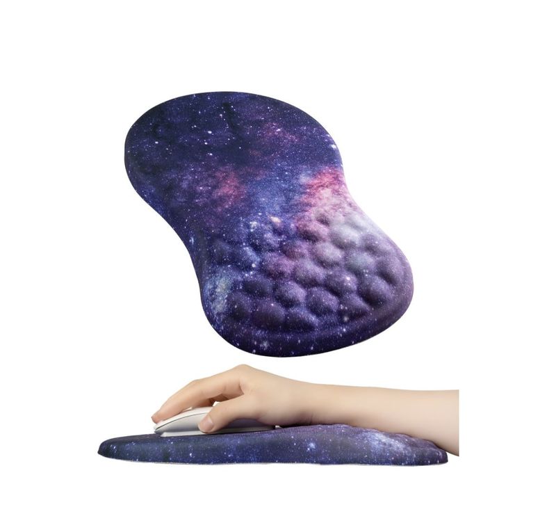 Galaxy ergonomic mouse pad