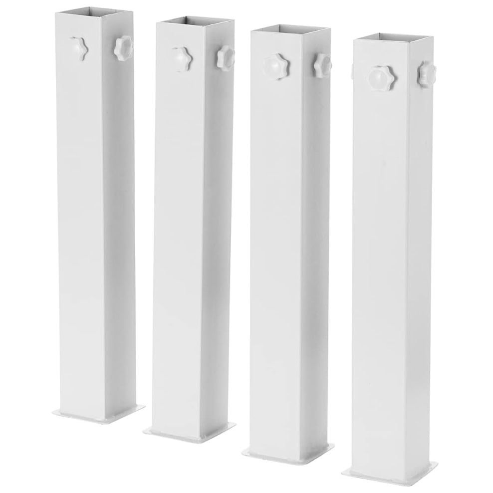 Metal bed risers