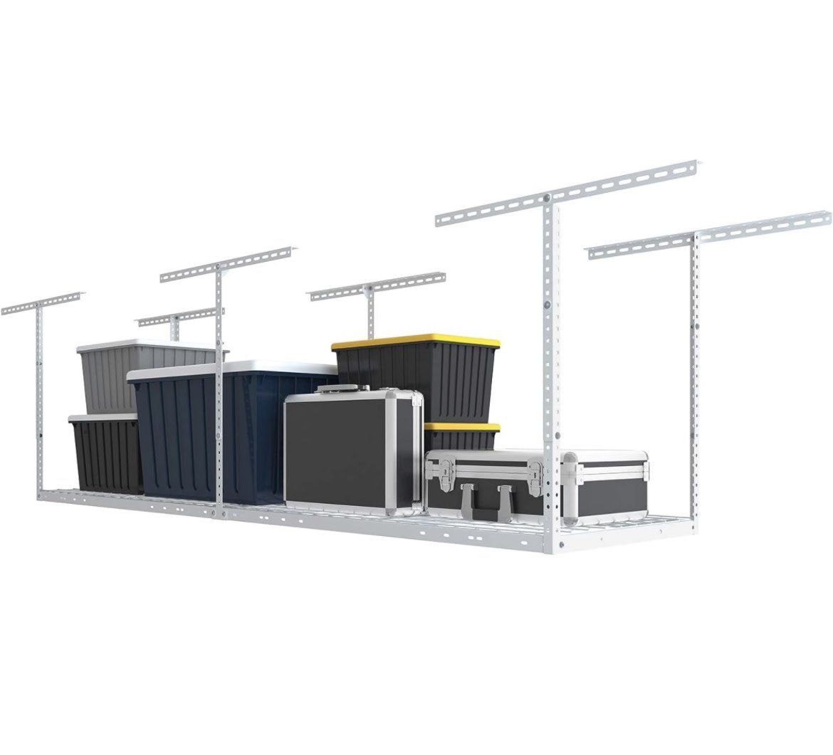 Flexmount 2x8 overhead garage storage rack
