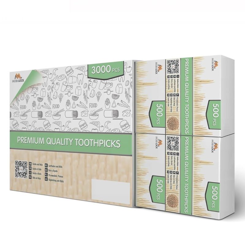 Premium quality toothpicks
