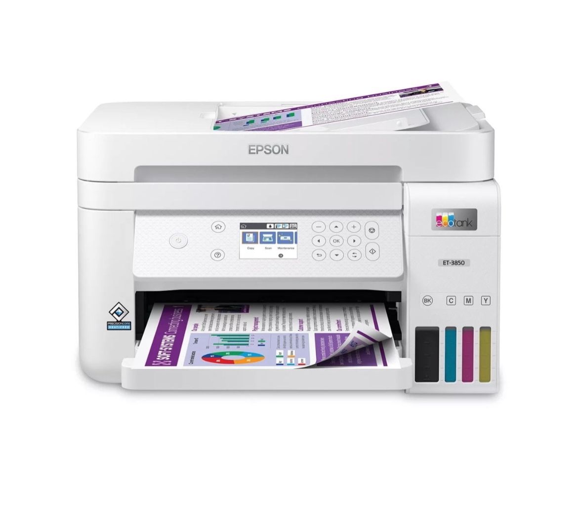 Epson ET-3850 printer with extra ink