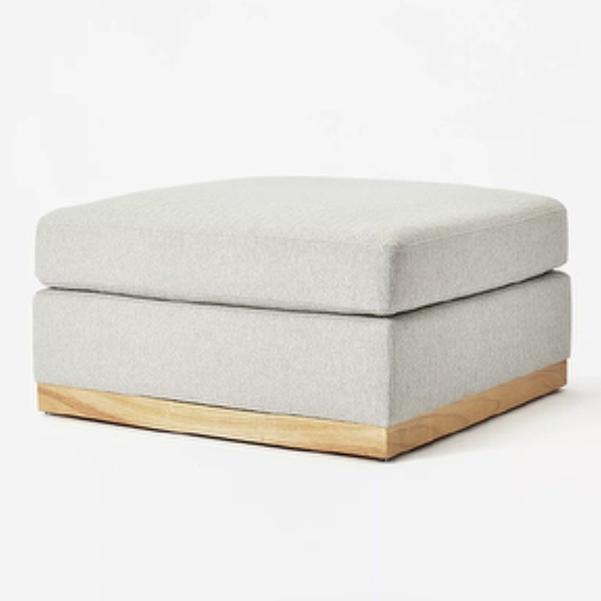 Woodland Hills Modular Sectional Ottoman Light Gray