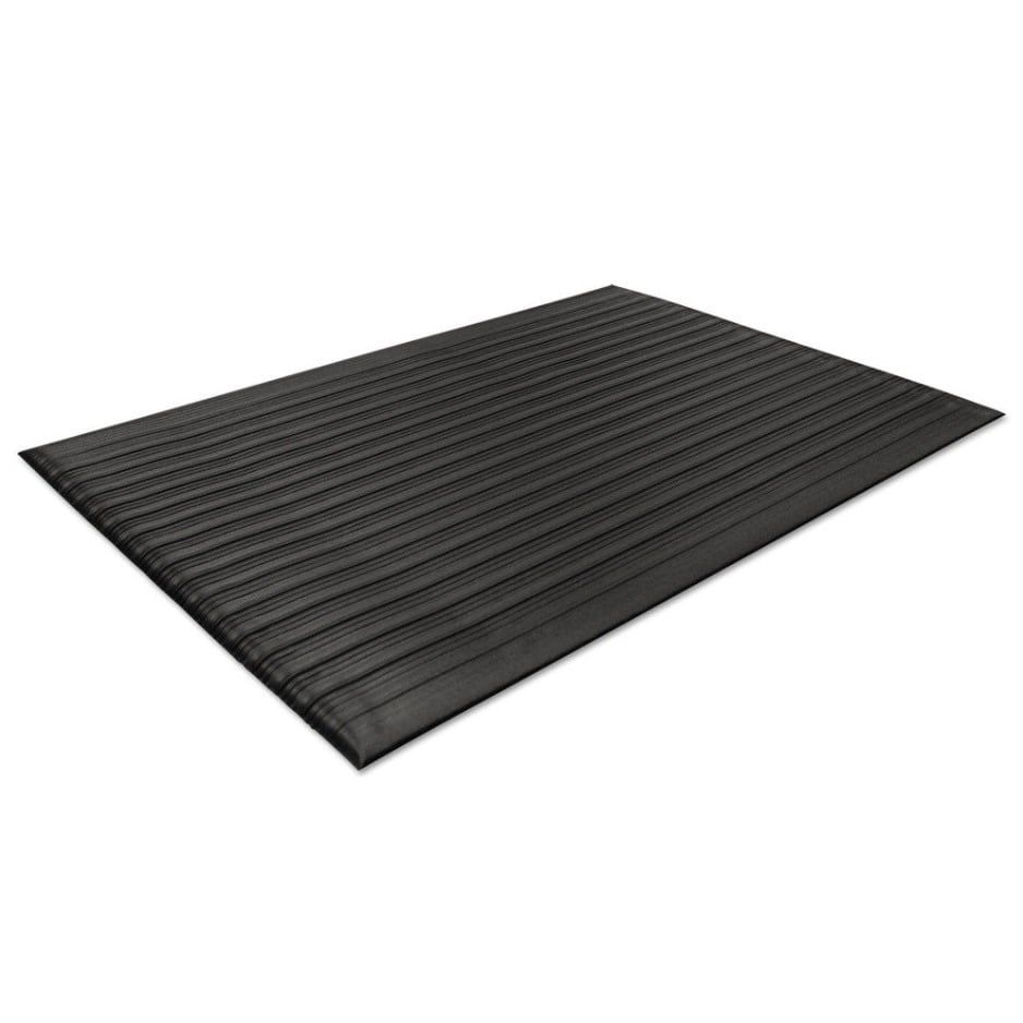36 in. x 144 in. Polypropylene Antifatigue Mat - Black
