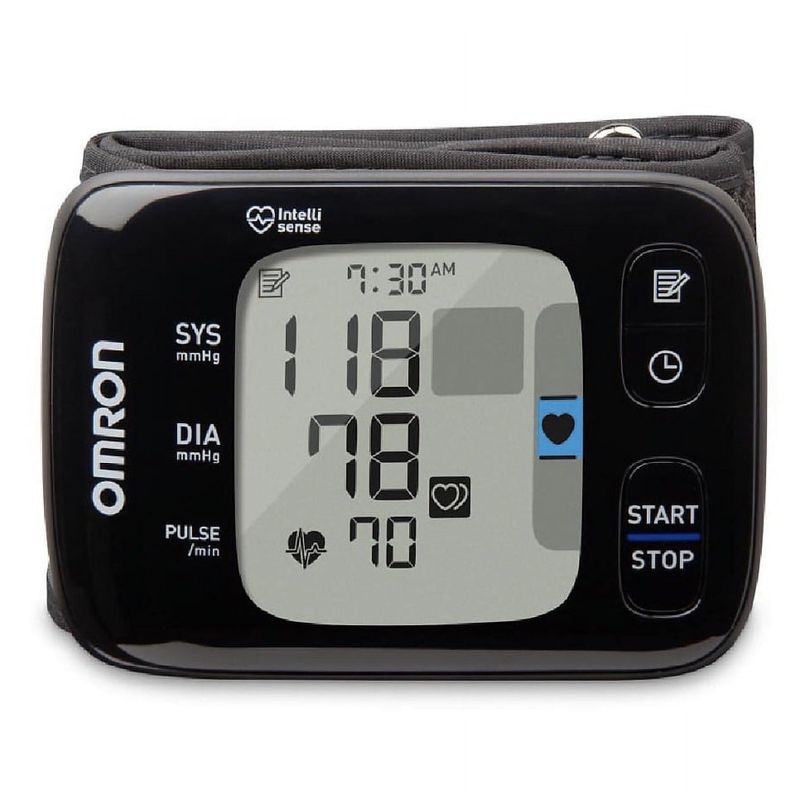 OMRON 7 Series Blood Pressure Monitor (BP6350), Portable Wireless Wrist Monitor, Digital Bluetooth B
