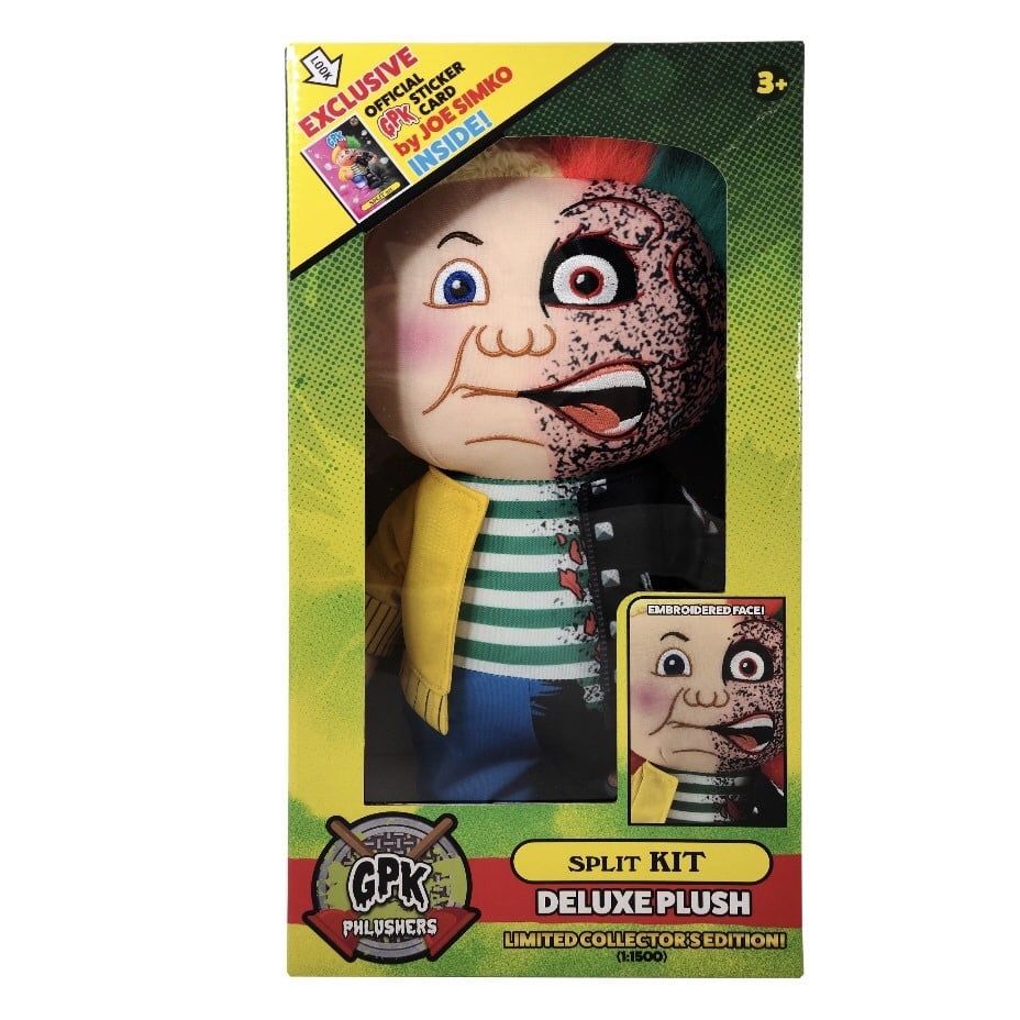 Garbage Pail Kids Deluxe 12 Plush- Limited Collectors Edition- Split Kit