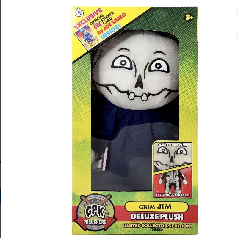 Garbage Pail Kids Deluxe 12 Plush- Limited Collectors Edition- Grim Jim
