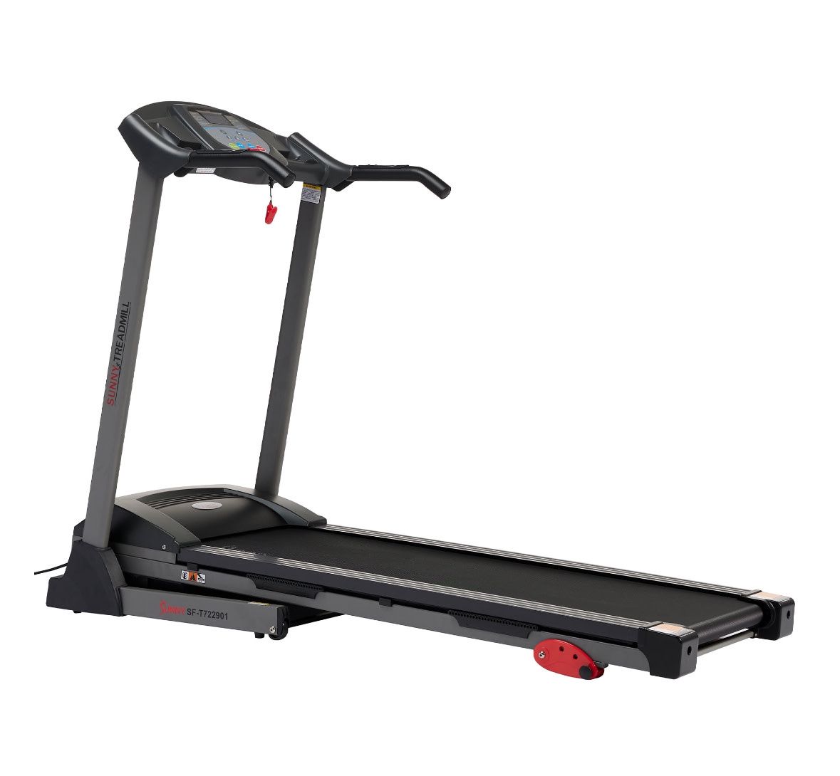 Sunny Health &amp; Fitness Foldable Electric Smart Treadmill