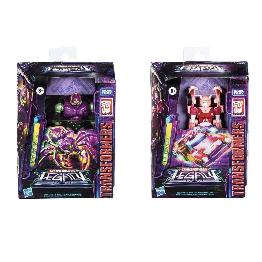Transformers Tarnatula and Elita Kids Toy