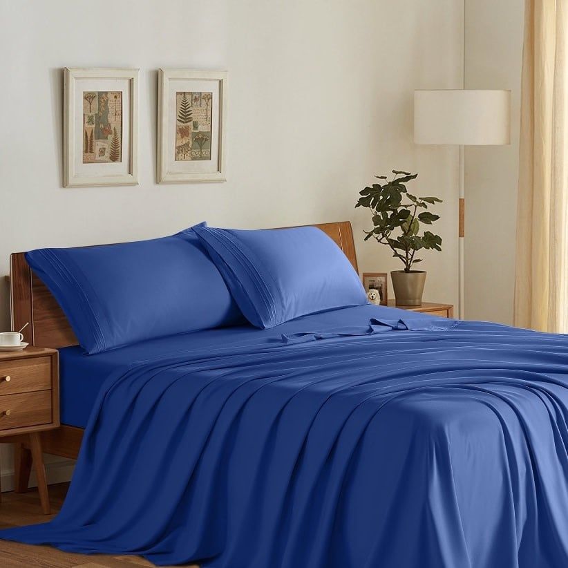 1800 TC Egypt Cotton&amp;Bamboo, Soft Sheet Set, Deep Pocket, T/TXL
