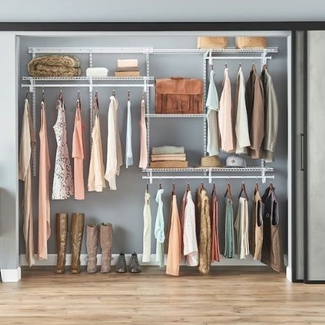 5-ft to 8-ft Wire Closet Organizer