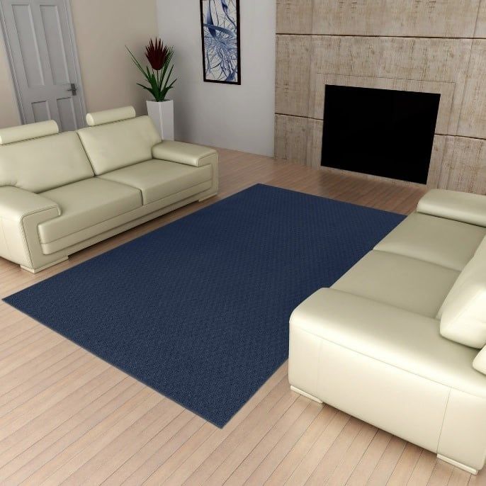 Garland Rug, 4x6’, Rectangle, Navy