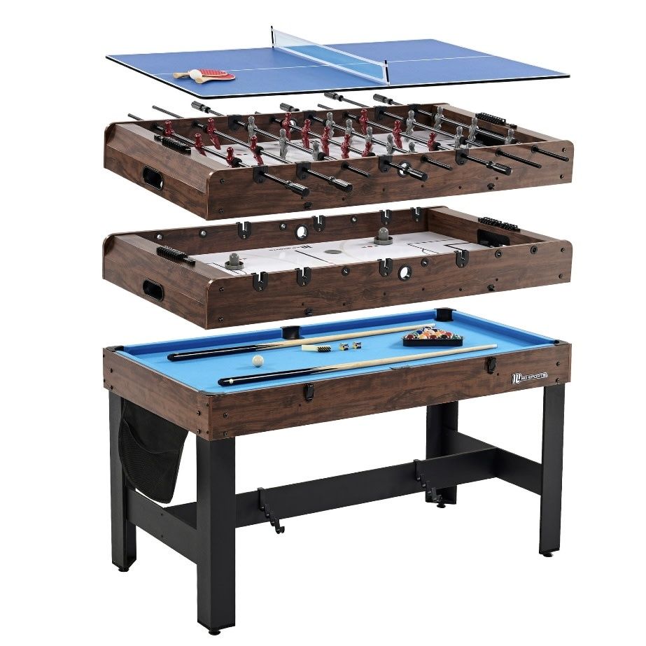 MD Sports 54&quot; 4-in-1 Combo Game Table