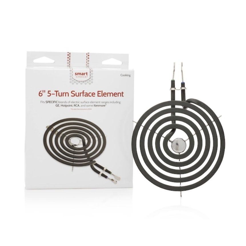 6” Heating Element, Universal, Black