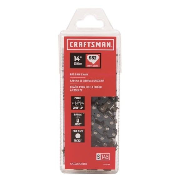 Craftsman 14” gas saw chain