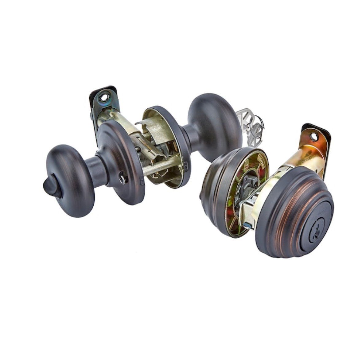 Kwikset deadbolt keyed entry set