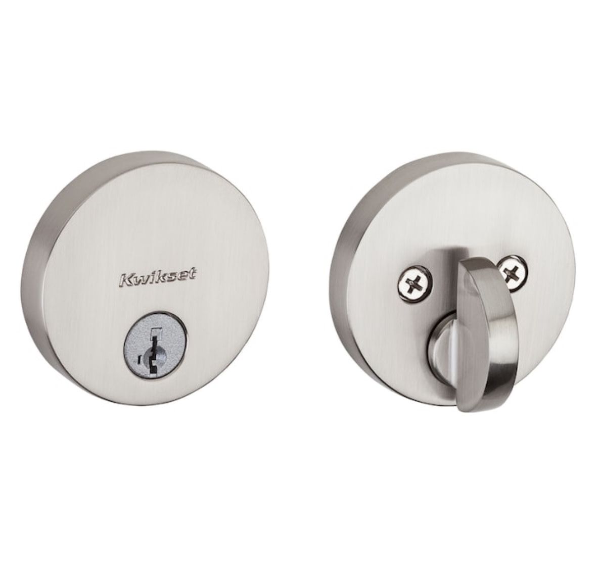 Kwikset dead bolt sm dent