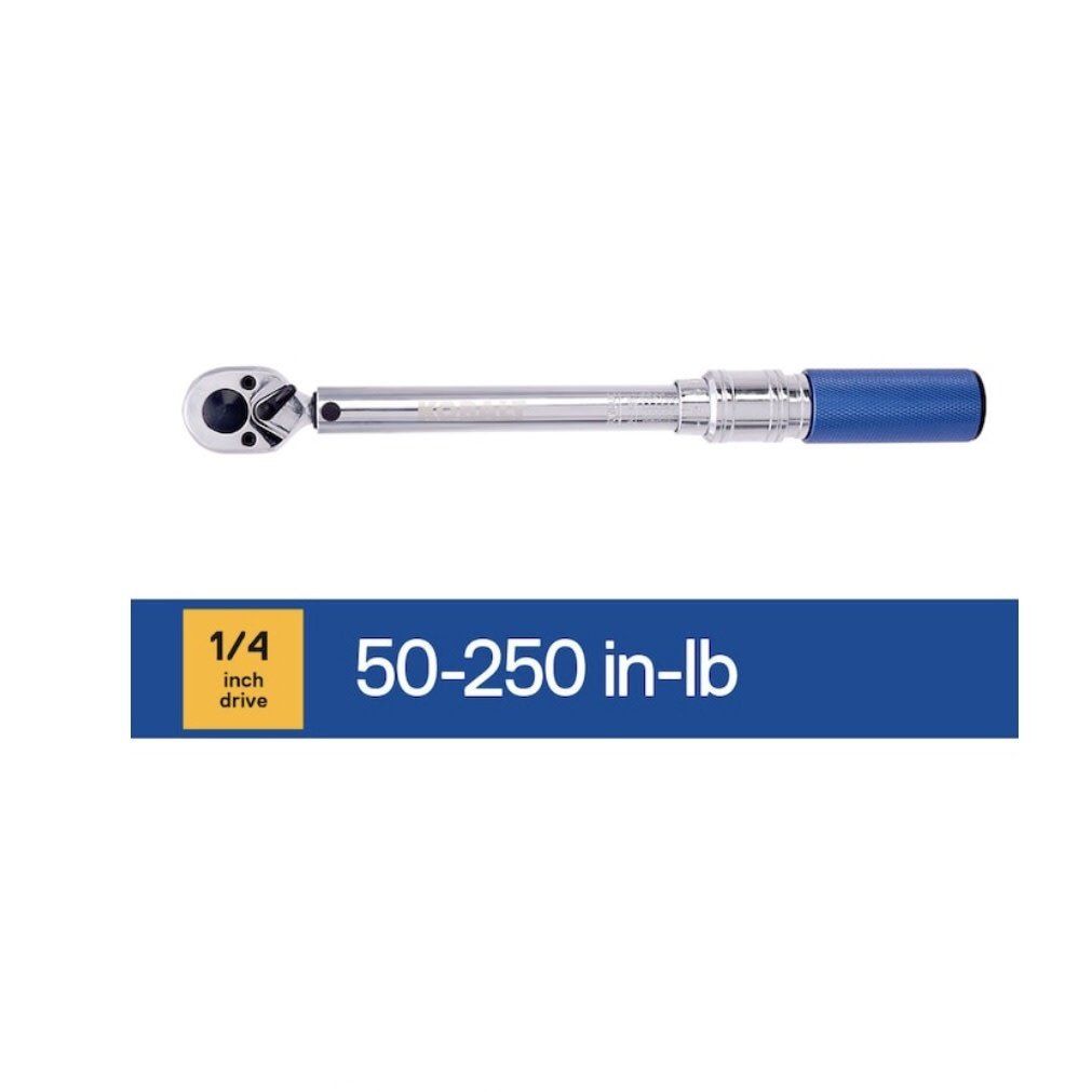 Kobalt 1/4” Drive Click Torch Wrench