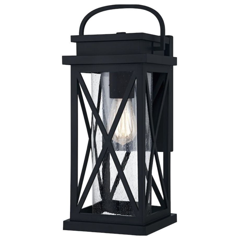 Black Outdoor Wall Light