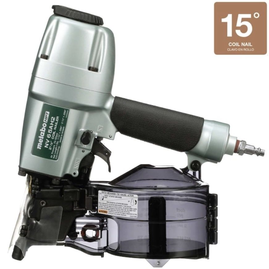 Metabo 2.5-in 15-Degree Coil Nailer