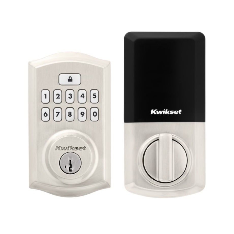 Kwikset SmartCode Satin Nickel Electronic Deadbolt