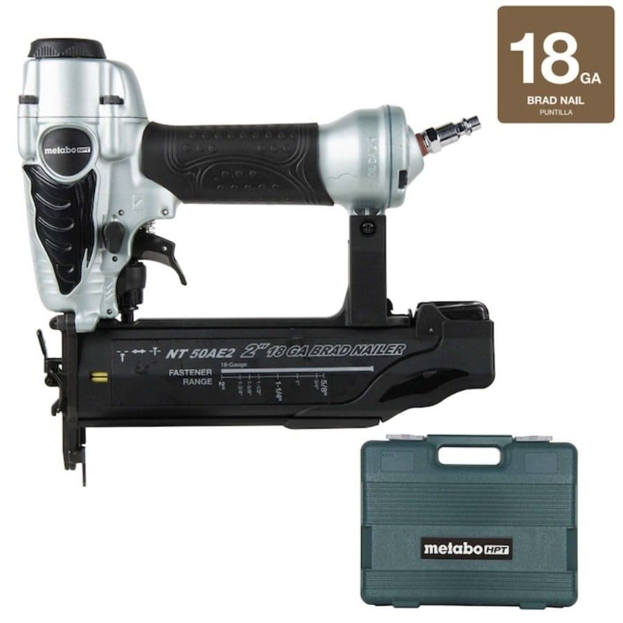 2-in 18-Gauge Pneumatic Brad Nailer