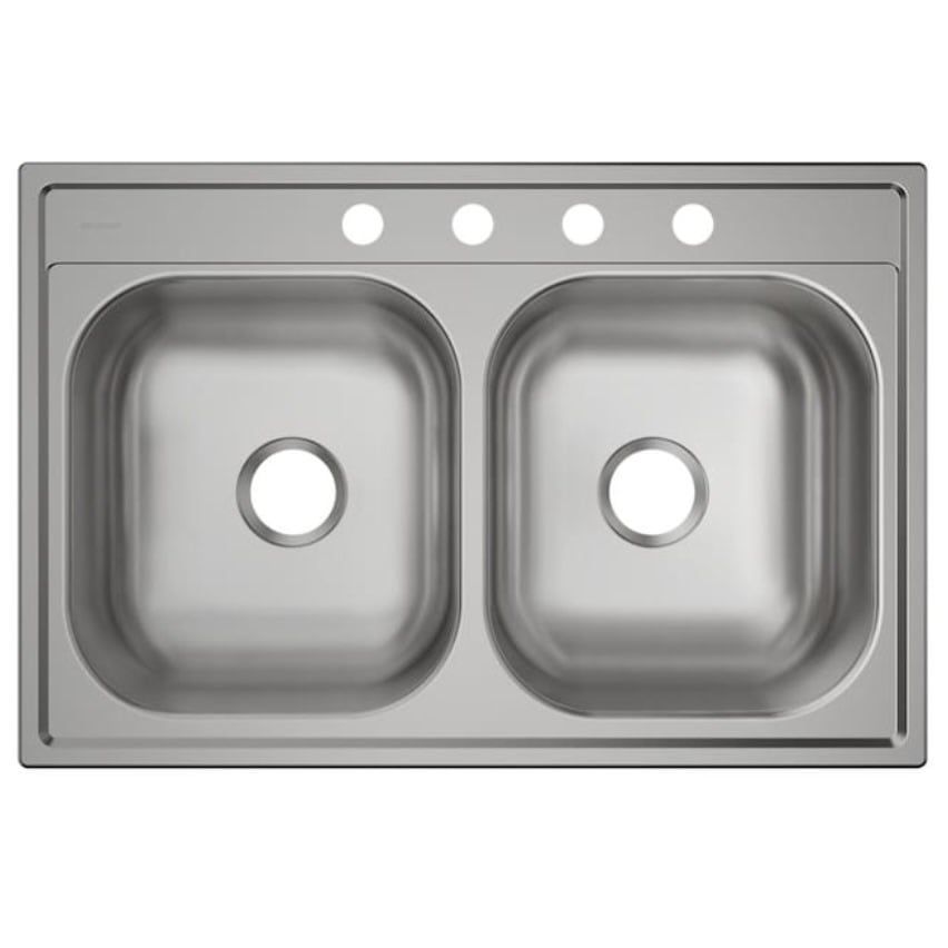 33-in x 22-in Stainless Steel Kitchen Sink