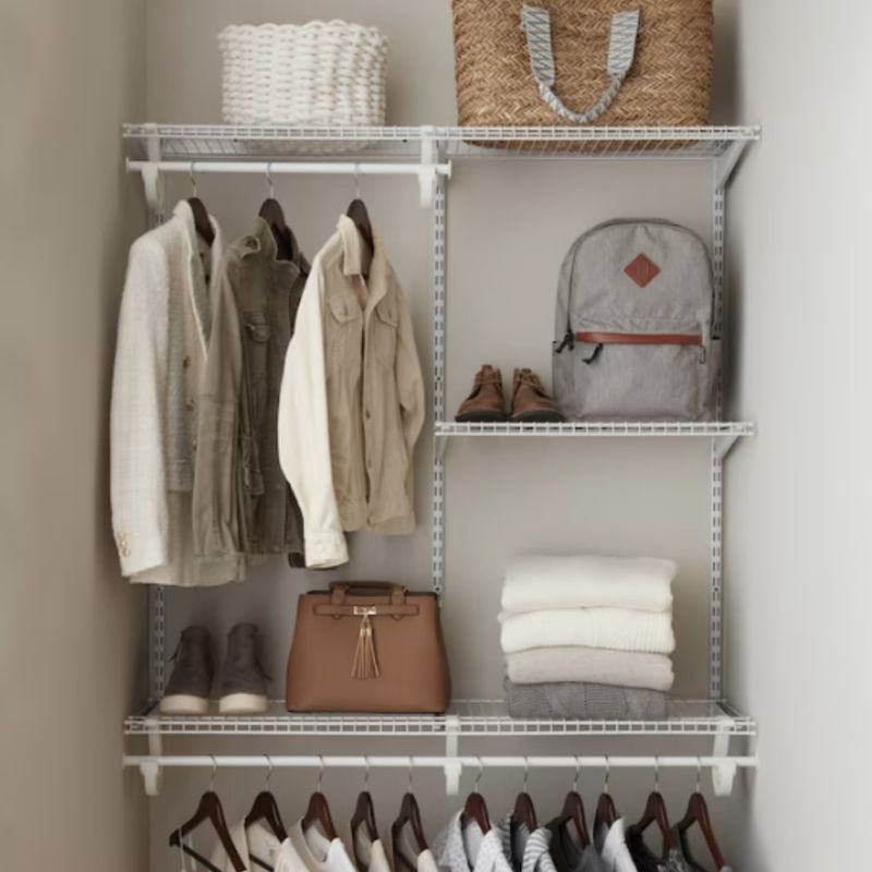 White Wire Closet Kit