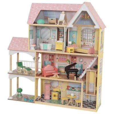 Lola Mansion Wooden Dollhouse