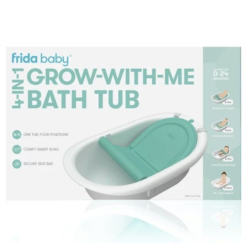 Frida Baby 4 in 1 Grow with Me Baby Bathtub