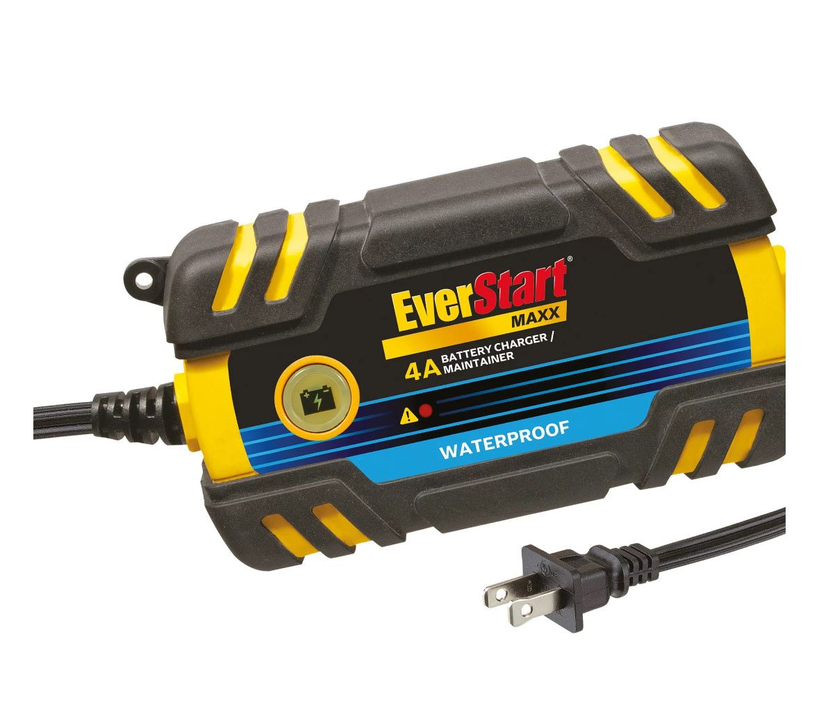 Everstart Maxx 4 Amp Waterproof 12v  Battery Charger &amp; maintainer