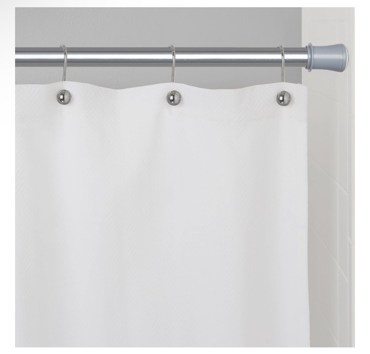 Chrome Shower Curtain Rod