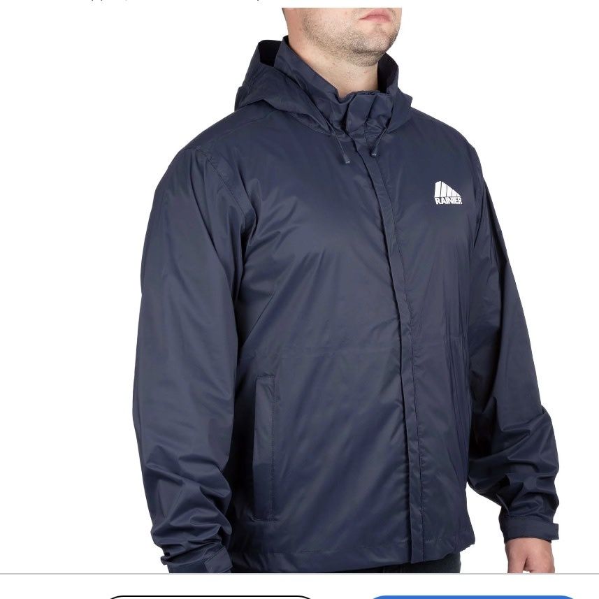 Rainier Essential Rain Jacket. XL