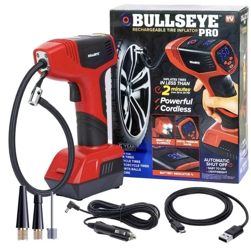 Bullseye Air Compressor Tire Inflator