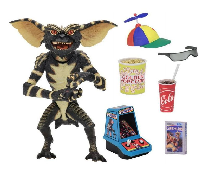 Gremlins action figure - damaged hat
