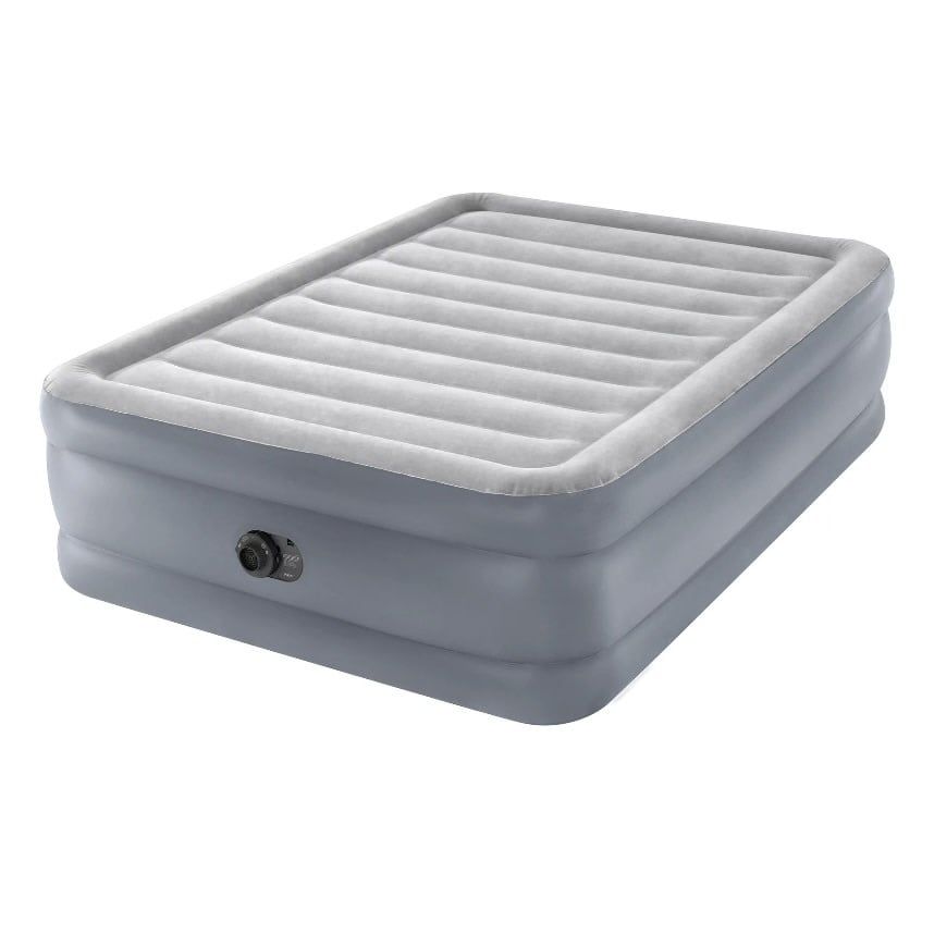 Intex Deluxe Raised Air Mattress Queen