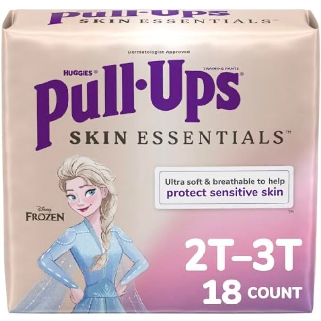 Pull-Ups Girls Potty Training Pants, 2T-3T (16-34 Lbs), 18 Ct