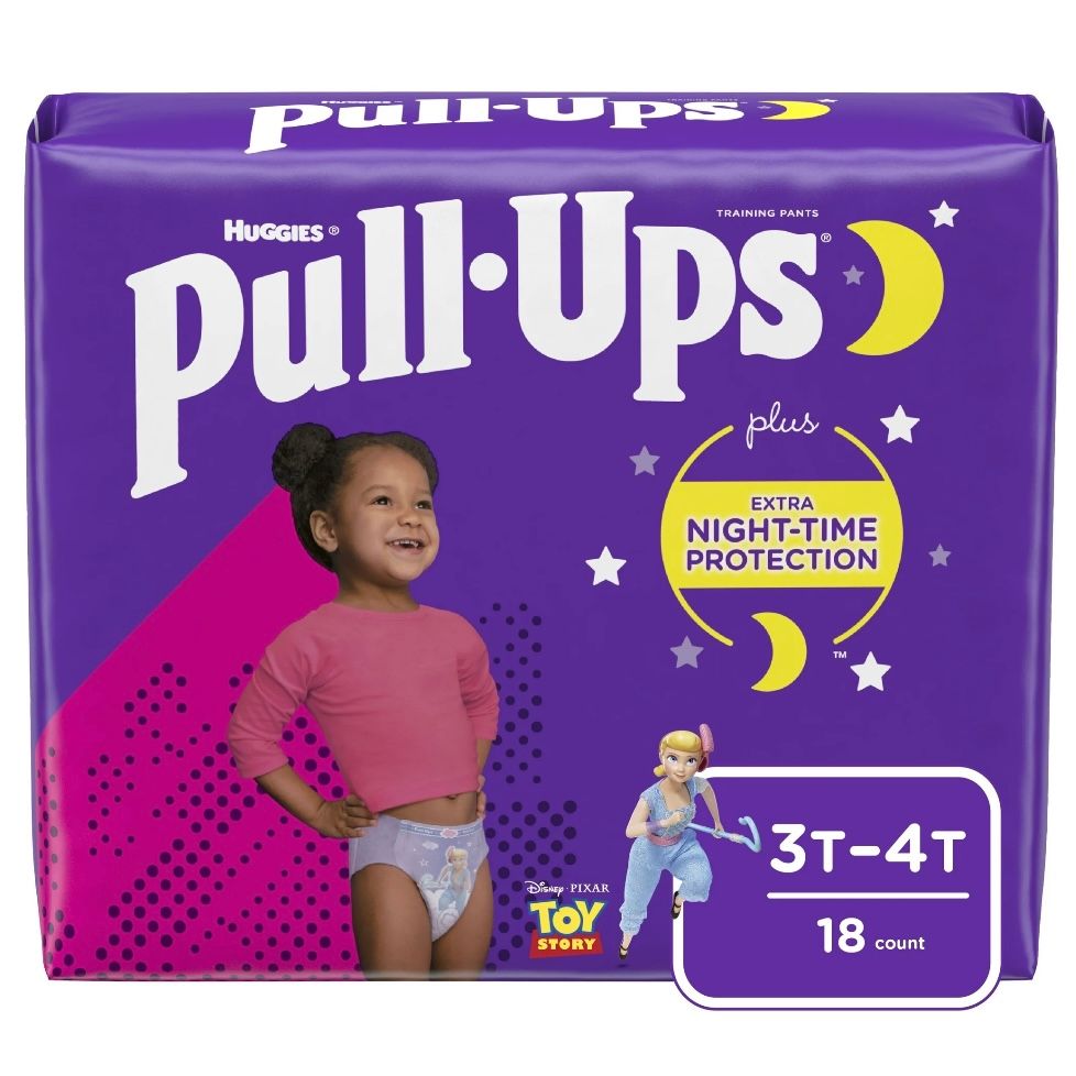Girls&#39; Night-Time Training Pants, 3T-4T, 18 Ct