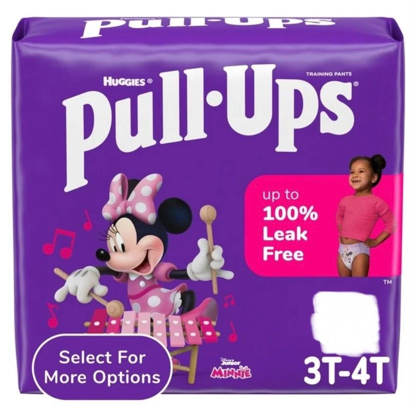 Girls Pull-Ups 3T-4T 28 Count