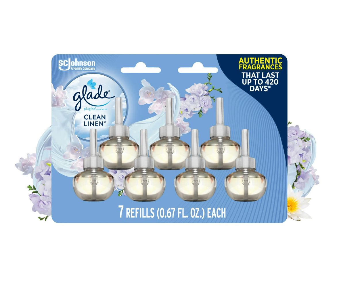 Glade plug-in Air Freshener refills, 7 pk
