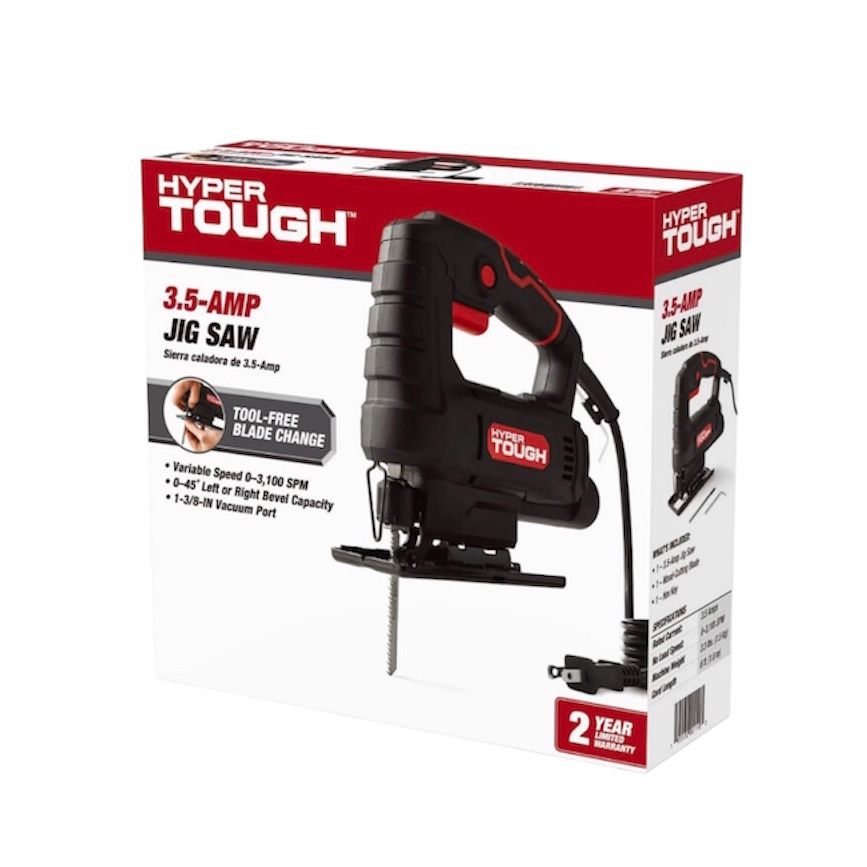 Hyper Tough 3.5-Amp Corded Jig Saw