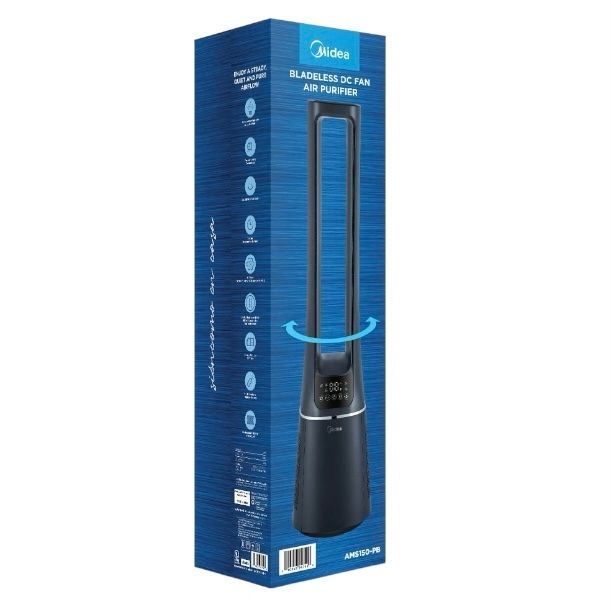 Midea 10-Speed Bladeless DC Tower Fan &amp; Air Purifier