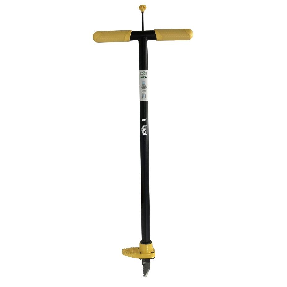 Expert Gardener 43&quot; Black &amp; Yellow Weeder