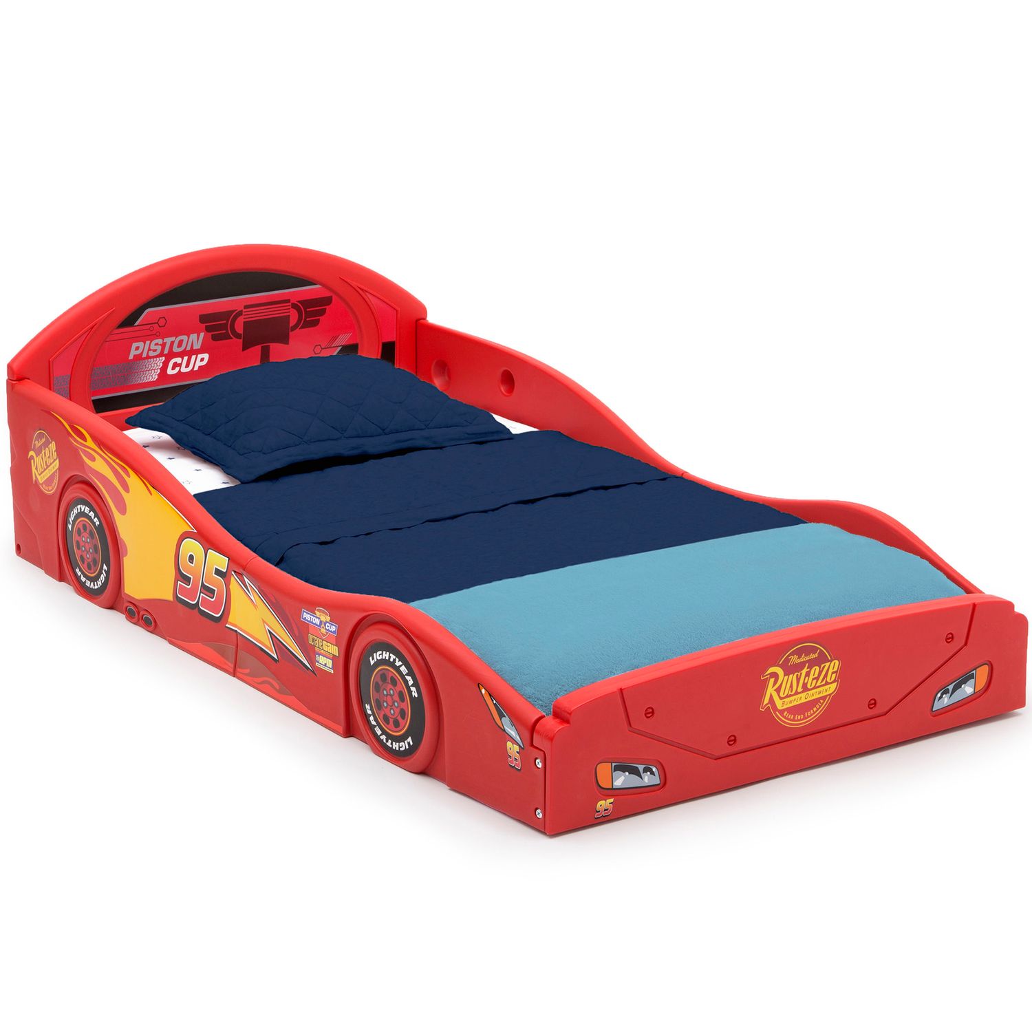 Disney Pixar Cars Lightning McQueen Toddler Bed