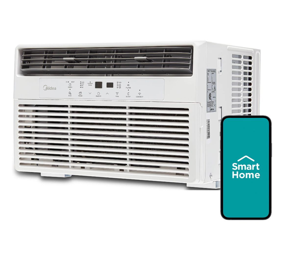 MIDEA 12,000 btu AC unit window WIFI