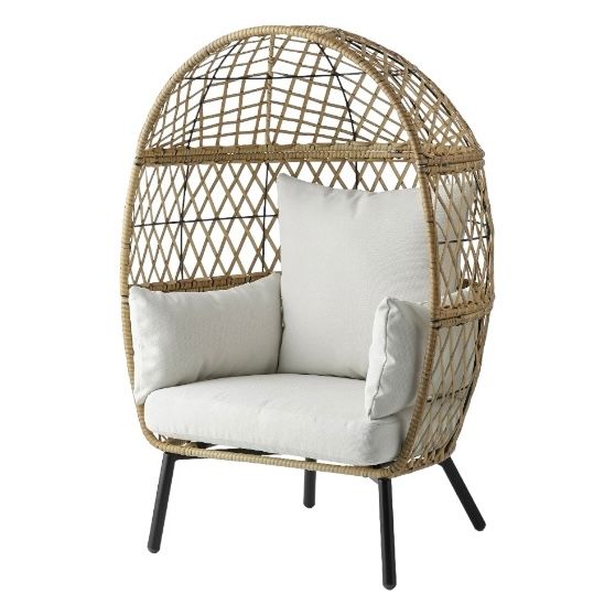 Outdoor Wicker Egg Chair
