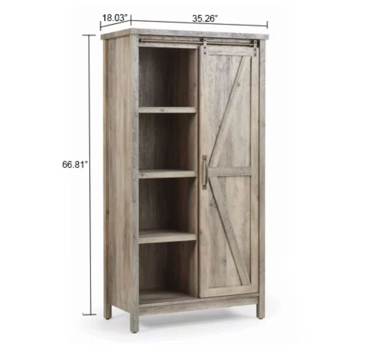 Farmhouse bookcase