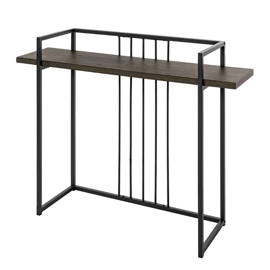 Wooden Console Table with Shelf